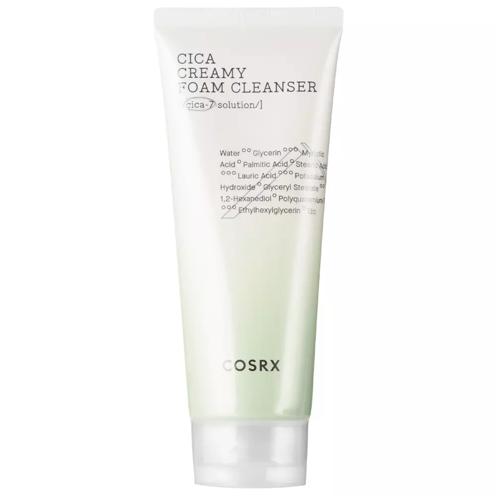 Cosrx - Очищувальна пінка для вмивання - Pure Fit Cica Creamy Foam Cleanser - 150ml