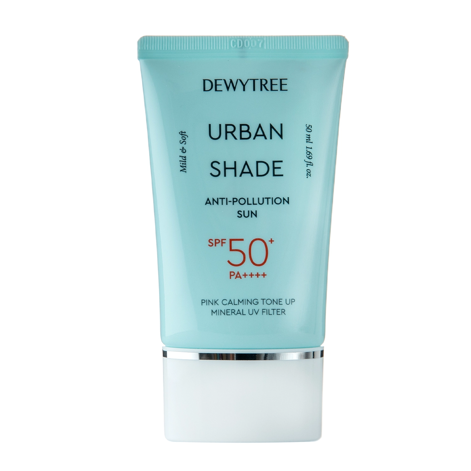 Dewytree - Urban Shade Anti-Pollution Sun SPF50+/PA++++ - Сонцезахисний крем з фізичними фільтрами - 50ml