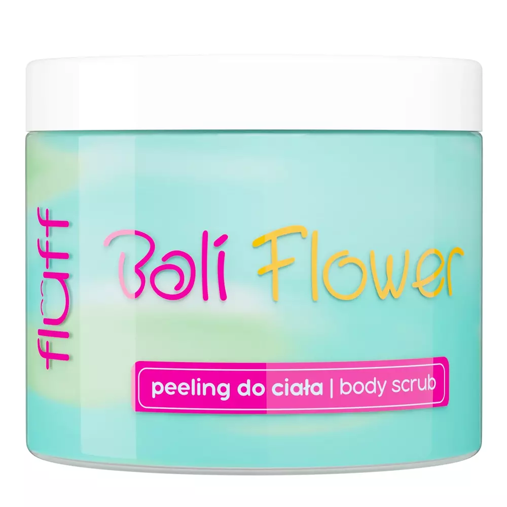 Fluff - Body Scrub - Bali Flower - Скраб для тіла з ароматом балійських квітів - 160ml