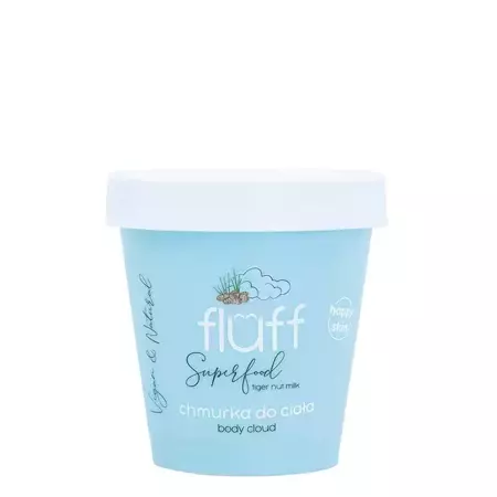 Fluff - Superfood - Body Cloud - Tiger Nut Milk - Розгладжувальний мус для тіла - 150g