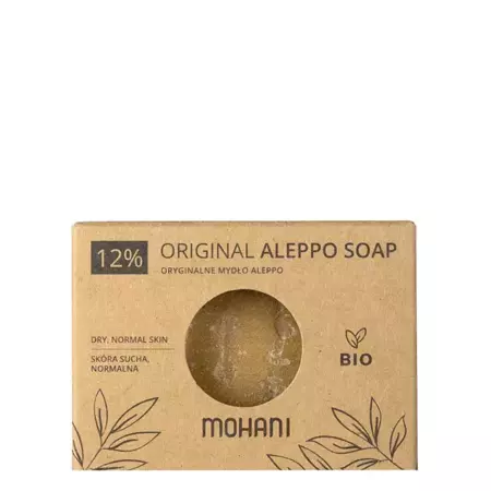 Mohani - Bio - Original Aleppo Soap 12% - Оригінальне мило Алеппо - Оливково-лаврове - 185g