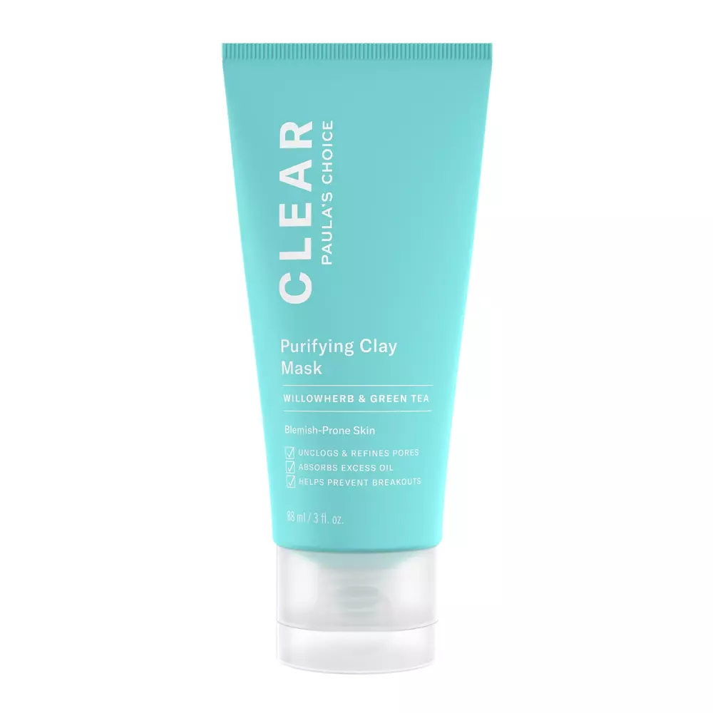 Paula's Choice - Clear - Purifying Clay Mask - Очищувальна глиняна маска - 88ml