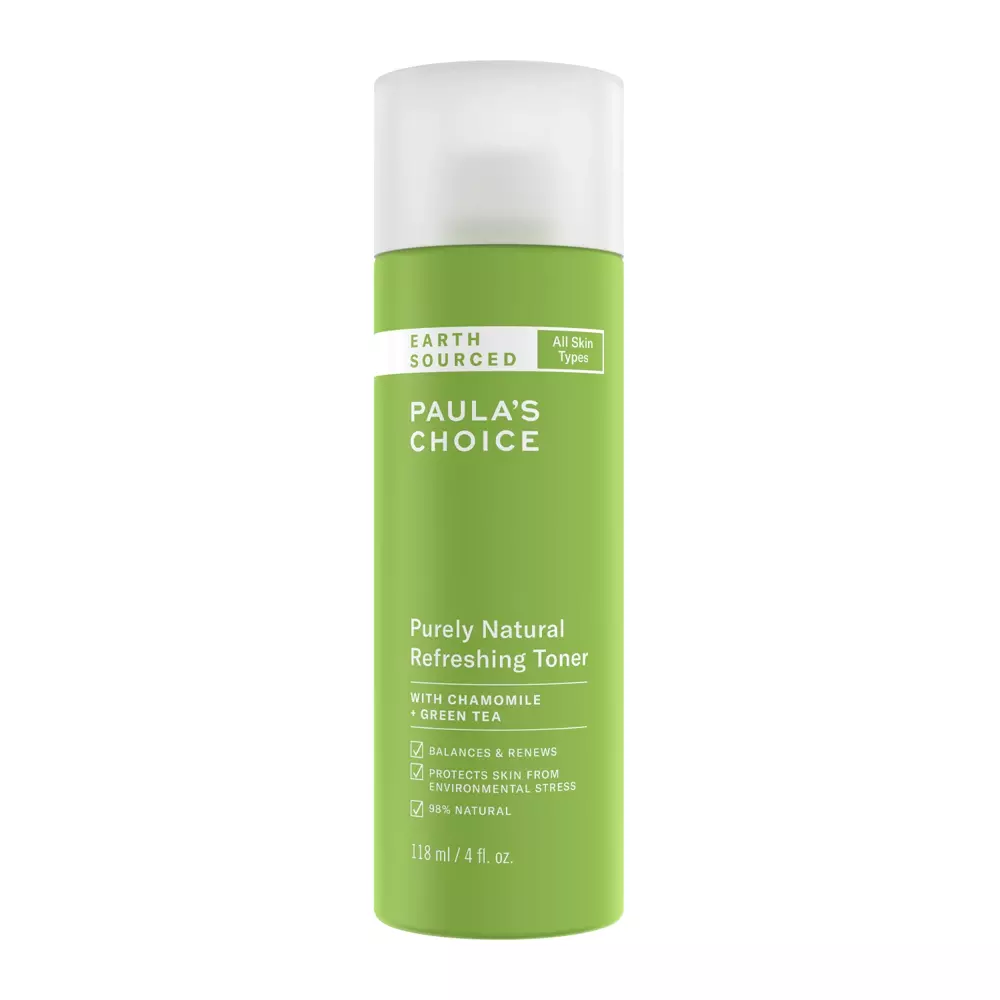 Paula's Choice - Earth Sourced - Purely Natural Refreshing Toner - Натуральний освіжаючий тонік для обличчя - 118ml