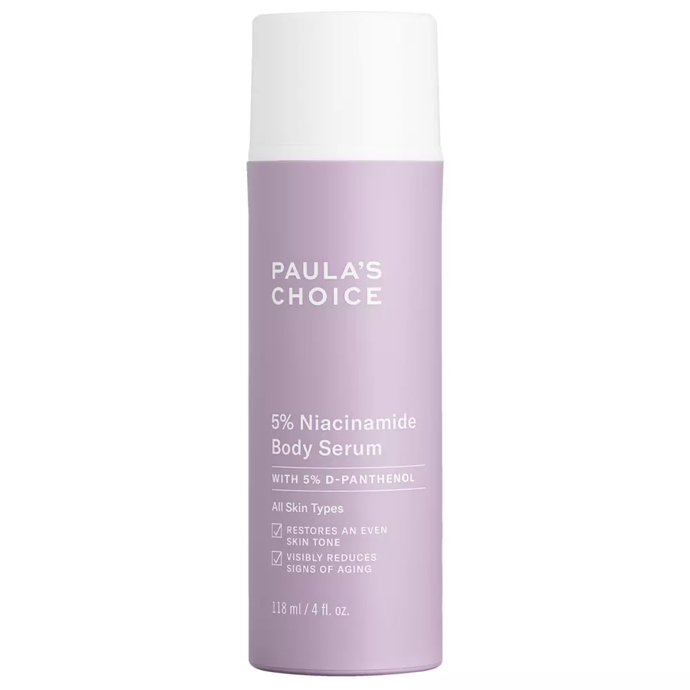 Paula's Choice - Легка сироватка для тіла з ніацинамідом і пантенолом - 5% Niacinamide Body Serum - 118ml