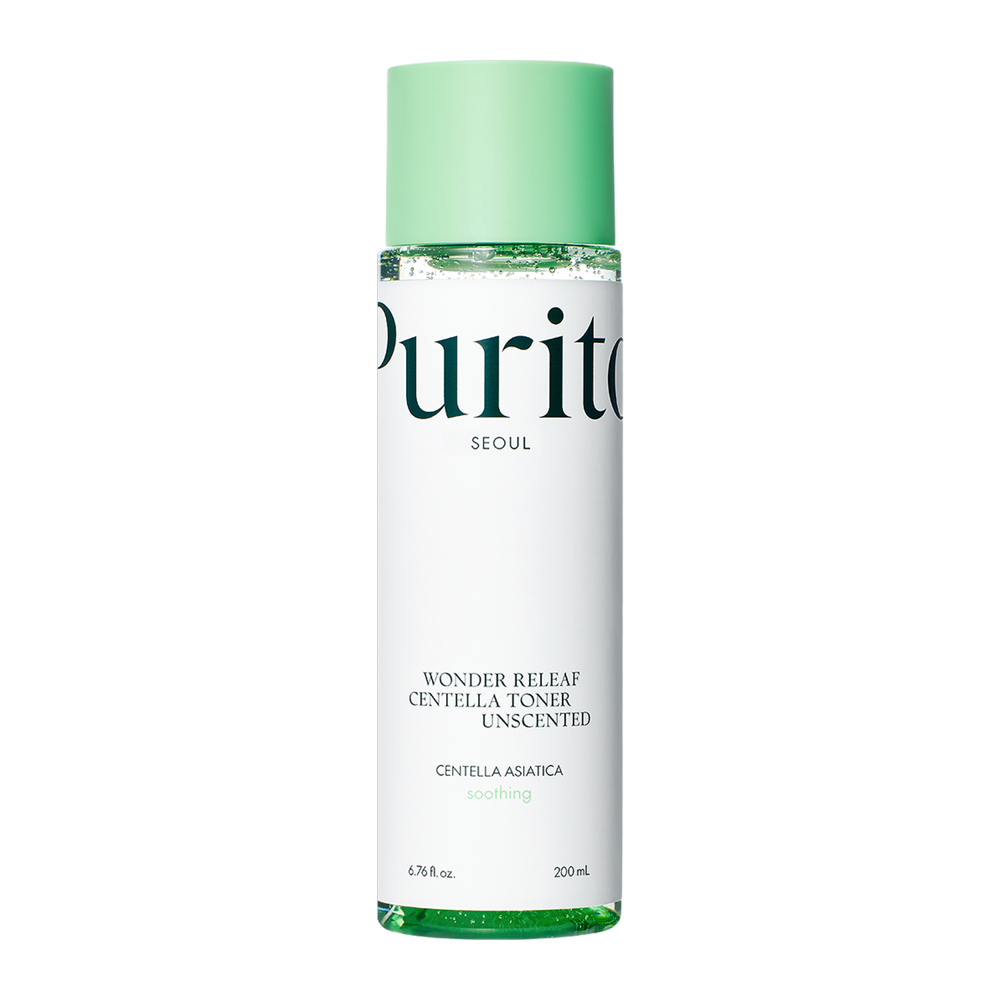 Purito Seoul - Wonder Releaf Centella Toner Unscented - Тонер без запаху з екстрактом центелли азіатської - 200ml