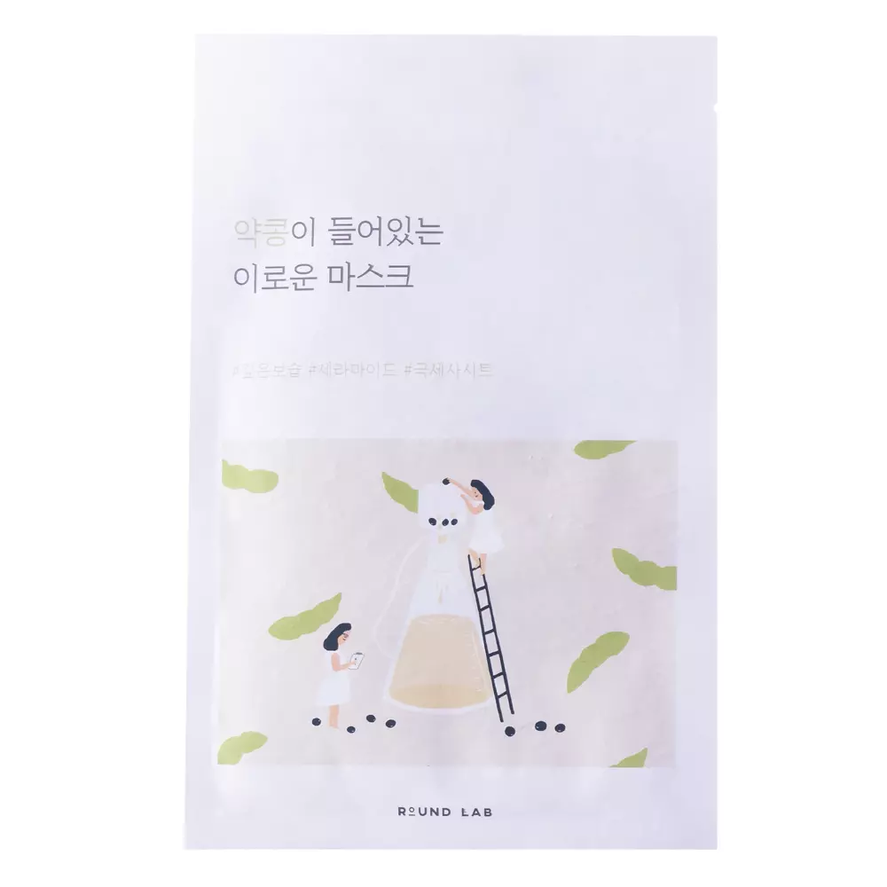 Round Lab - Живильна тканинна маска з екстрактом чорних соєвих бобів - Soybean Nourishing Sheet Mask - 25ml