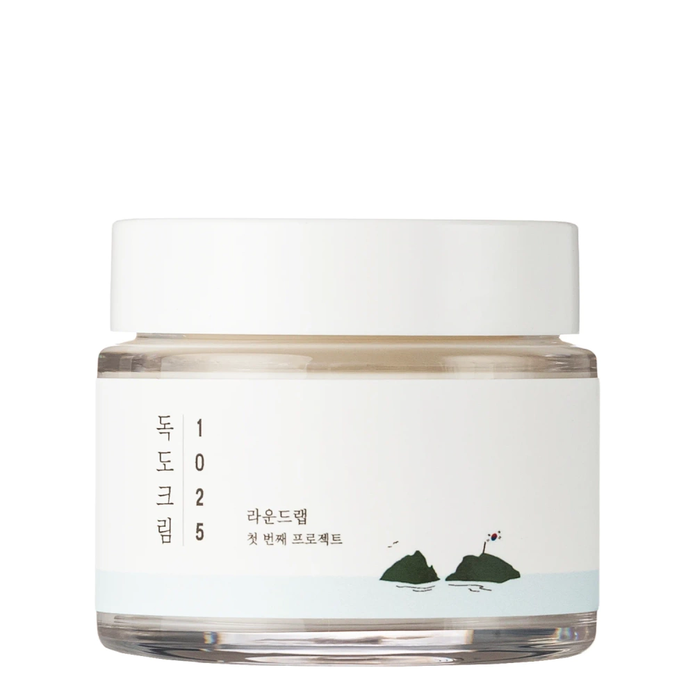 Round Lab - Зволожувальний крем з морською водою - 1025 Dokdo Cream - 80ml