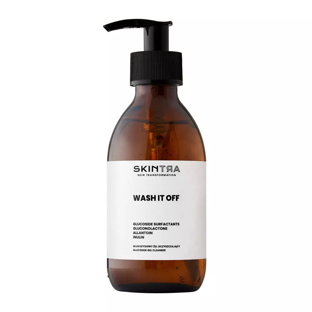 SkinTra - Wash It Off - Гель для вмивання обличчя з глюкозидами - 200ml