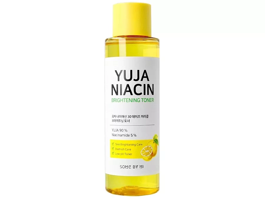 Some By Mi - Yuja Niacin Brightening Toner - Зволожувальний та освітлювальний тонер для обличчя -150ml