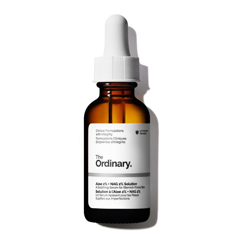 The Ordinary - Aloe 2% + NAG 2% Solution - Сироватка для обличчя з алое - 30ml