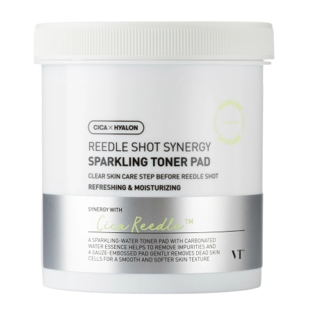 VT Cosmetics - Reedle Shot Synergy Sparkling Toner Pad - Розгладжувальні педи для обличчя - 80шт./200ml